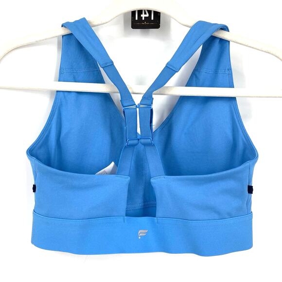 Fabletics All Day Every Day Bra Small in Island Escape Deep Blue - Picture 3 of 8